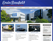 Tablet Screenshot of louis-baufeld.de